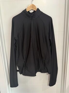 Old Navy: Powersoft Go Dry:Full Zip-Up Long Sleeve (ptp approx 24in) XXL Tall